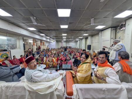 एमसीडी में विकास के लिए भाजपा उम्मीदवारों को जीताना जरूरी: महाराज