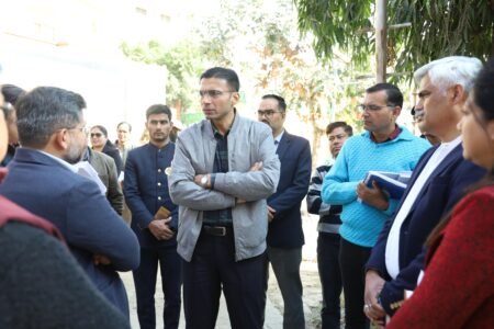 केदापुरम में डीएम का औचक निरीक्षण, नारी निकेतन से शिशु सदन तक परखी व्यवस्थाएं