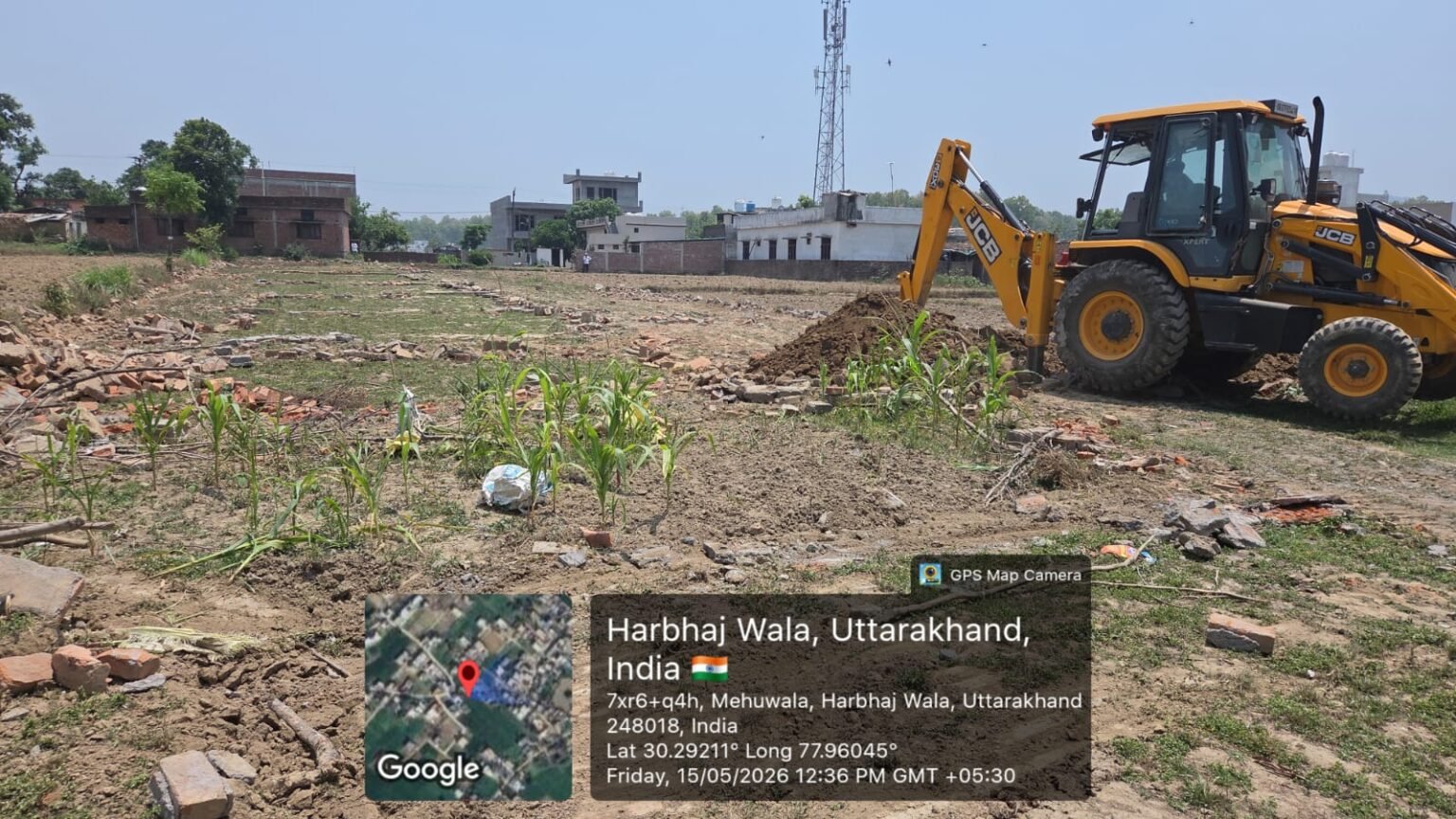 अवैध प्लॉटिंग पर एमडीडीए की सख्त कार्रवाई, तीन बीघा में विकसित की जा रही प्लॉटिंग ध्वस्त